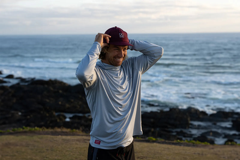 Follow Sun Hood L/S - Light Grey-6