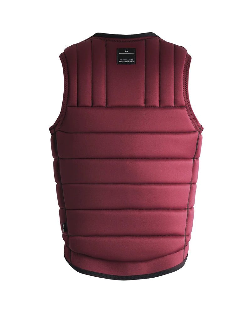 Follow Vest TOTAL - Maroon-2