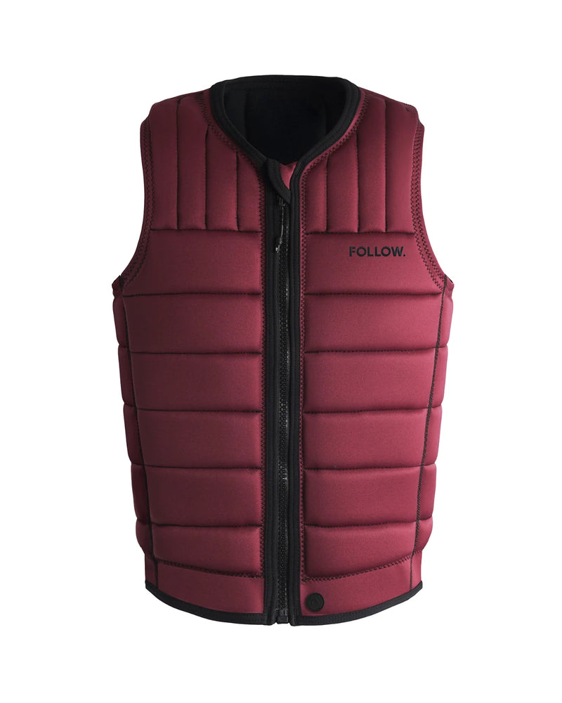 Follow Vest TOTAL - Maroon-1