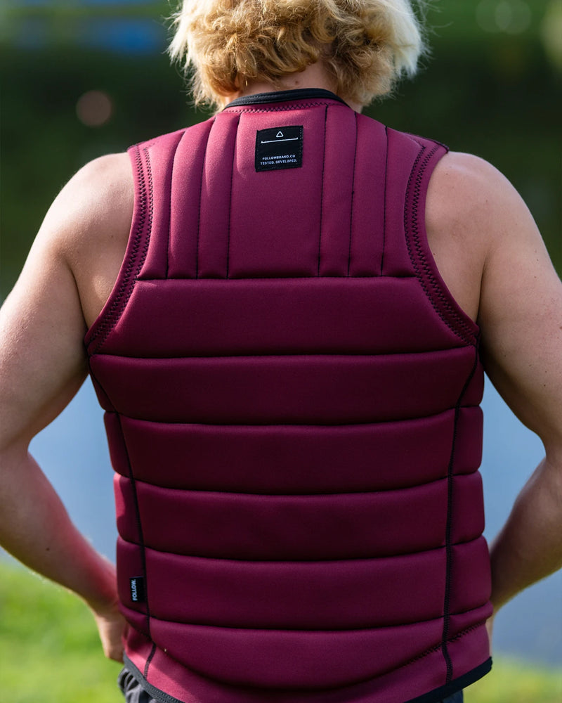 Follow Vest TOTAL - Maroon-5