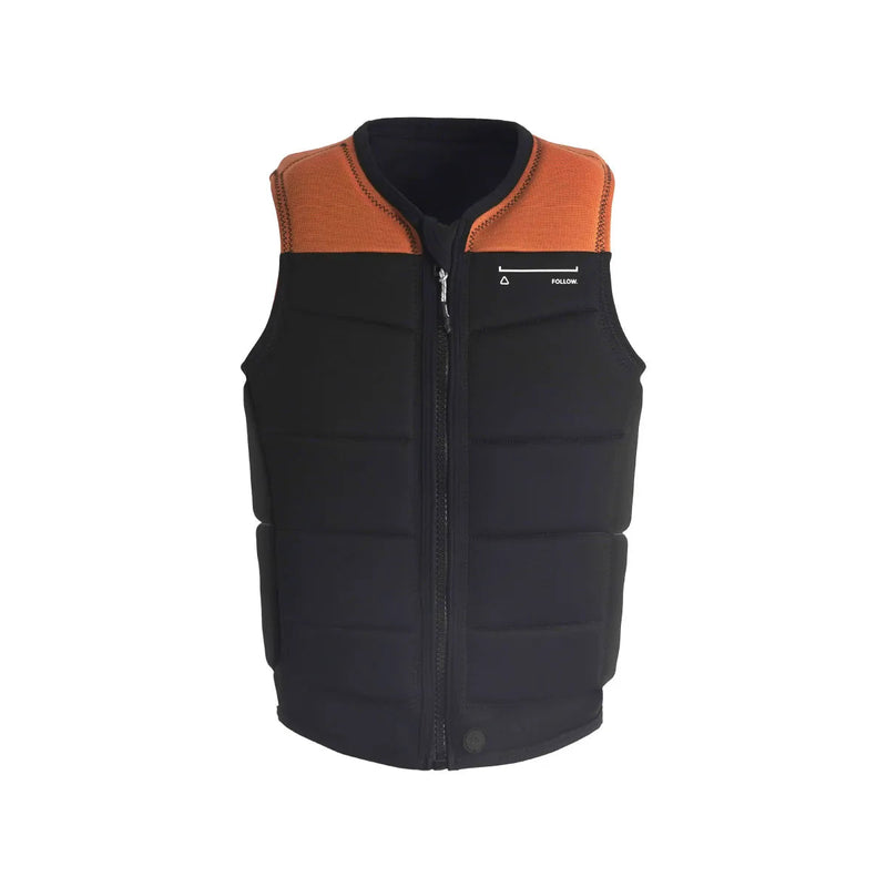 Follow Vest SECTION - Orange/Black-1