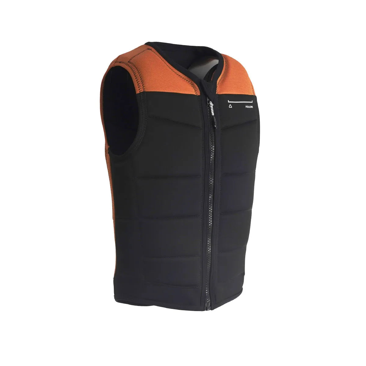 Follow Vest SECTION - Orange/Black