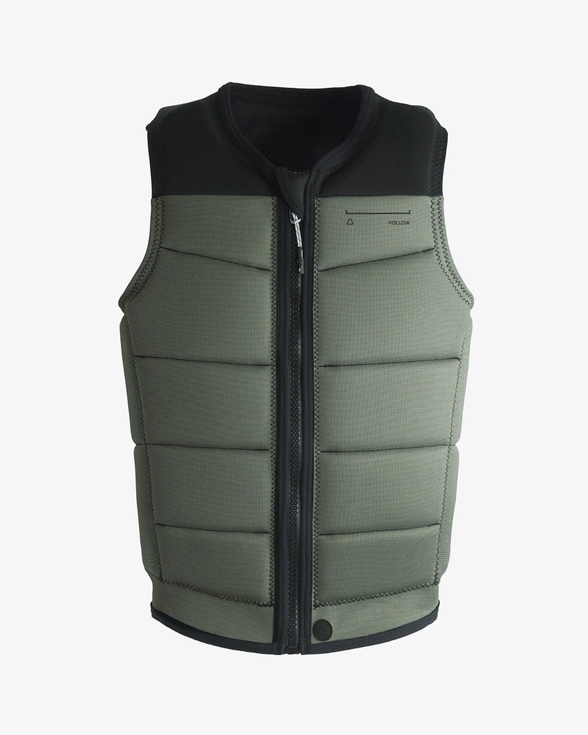 Follow Vest SECTION - Black/Petina-1
