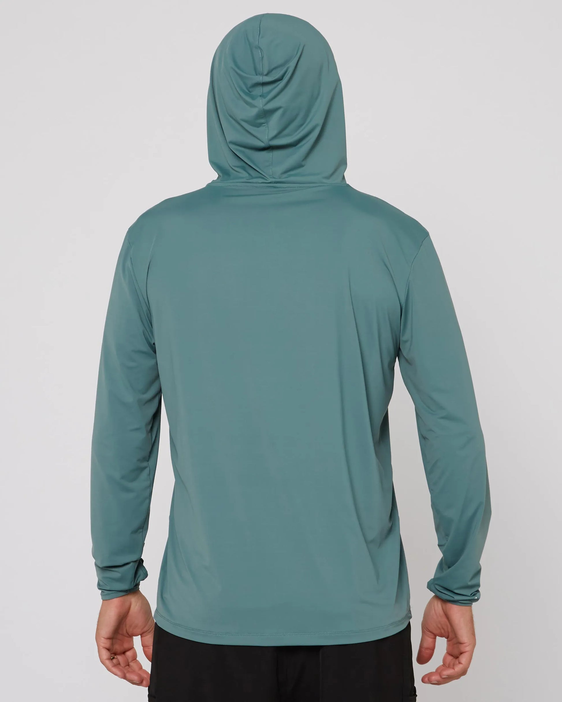 Follow Water Hood L/S - Olive-2