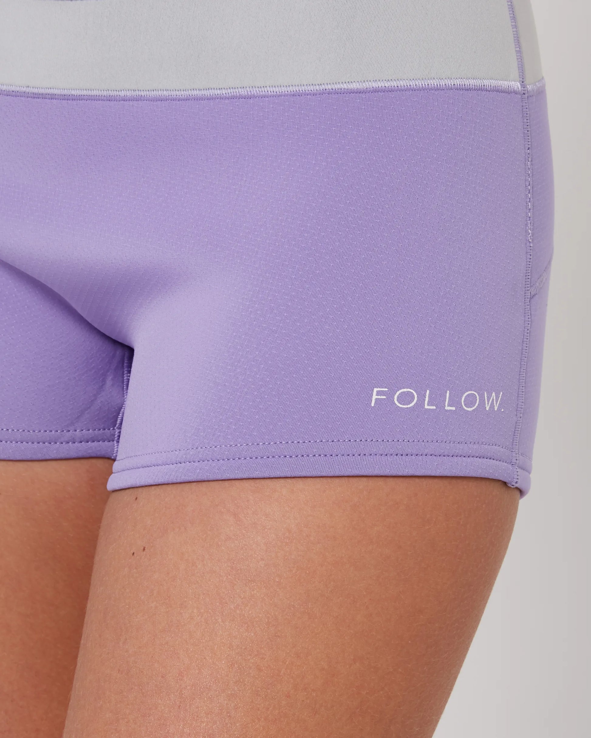 Follow Ladies Wetsuit Short - Purple-3