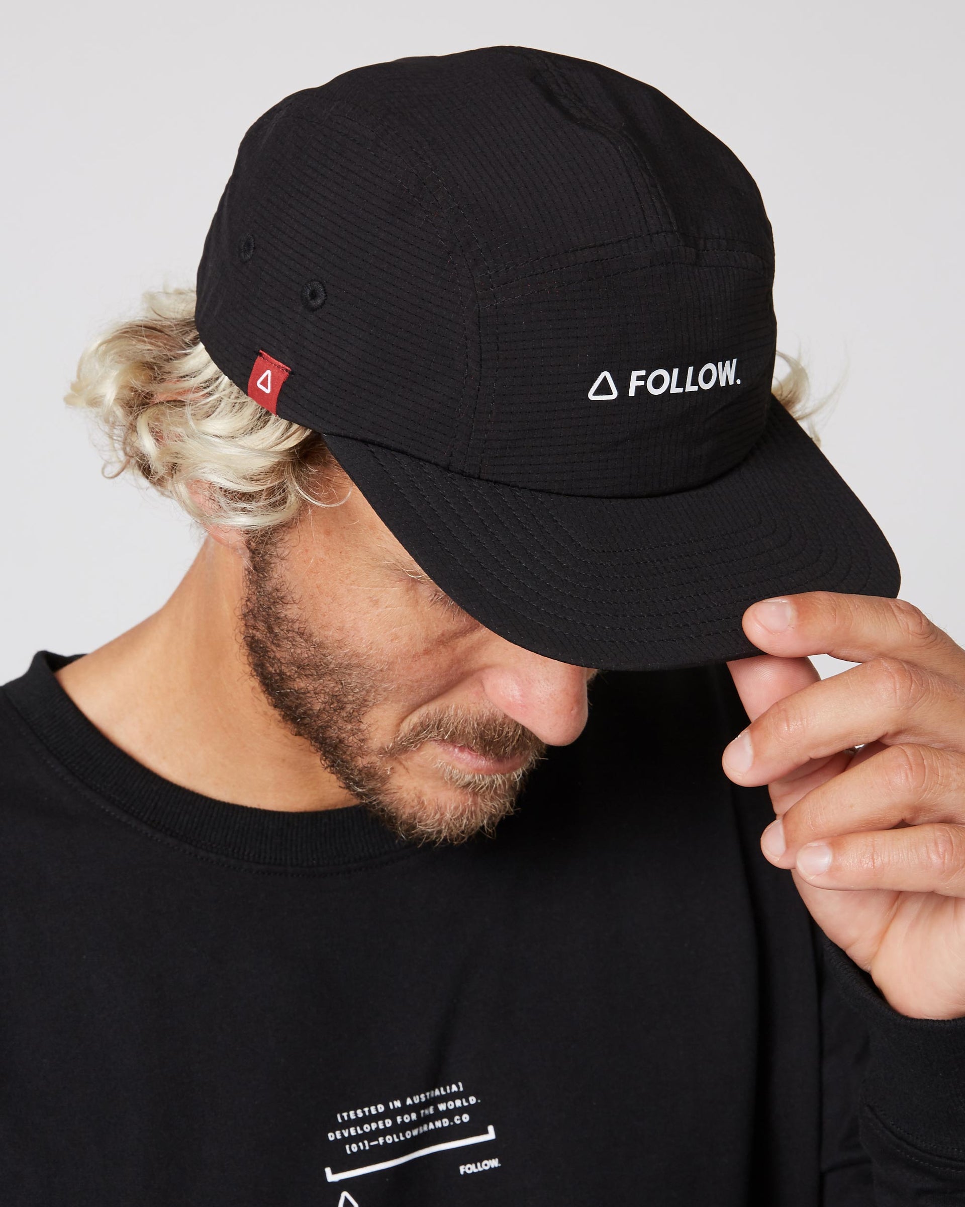 Follow Tech Cap - Black