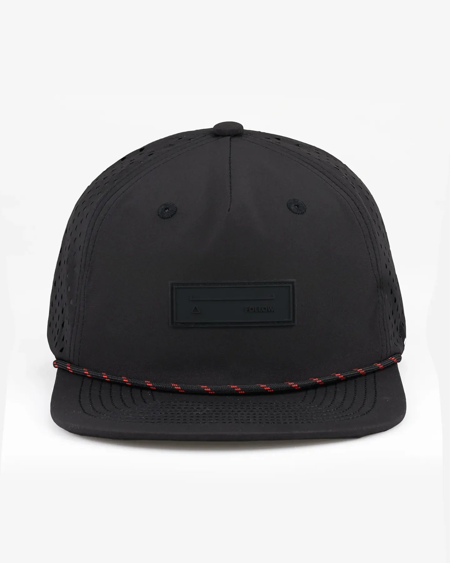 Follow Captain Hat - Black-3