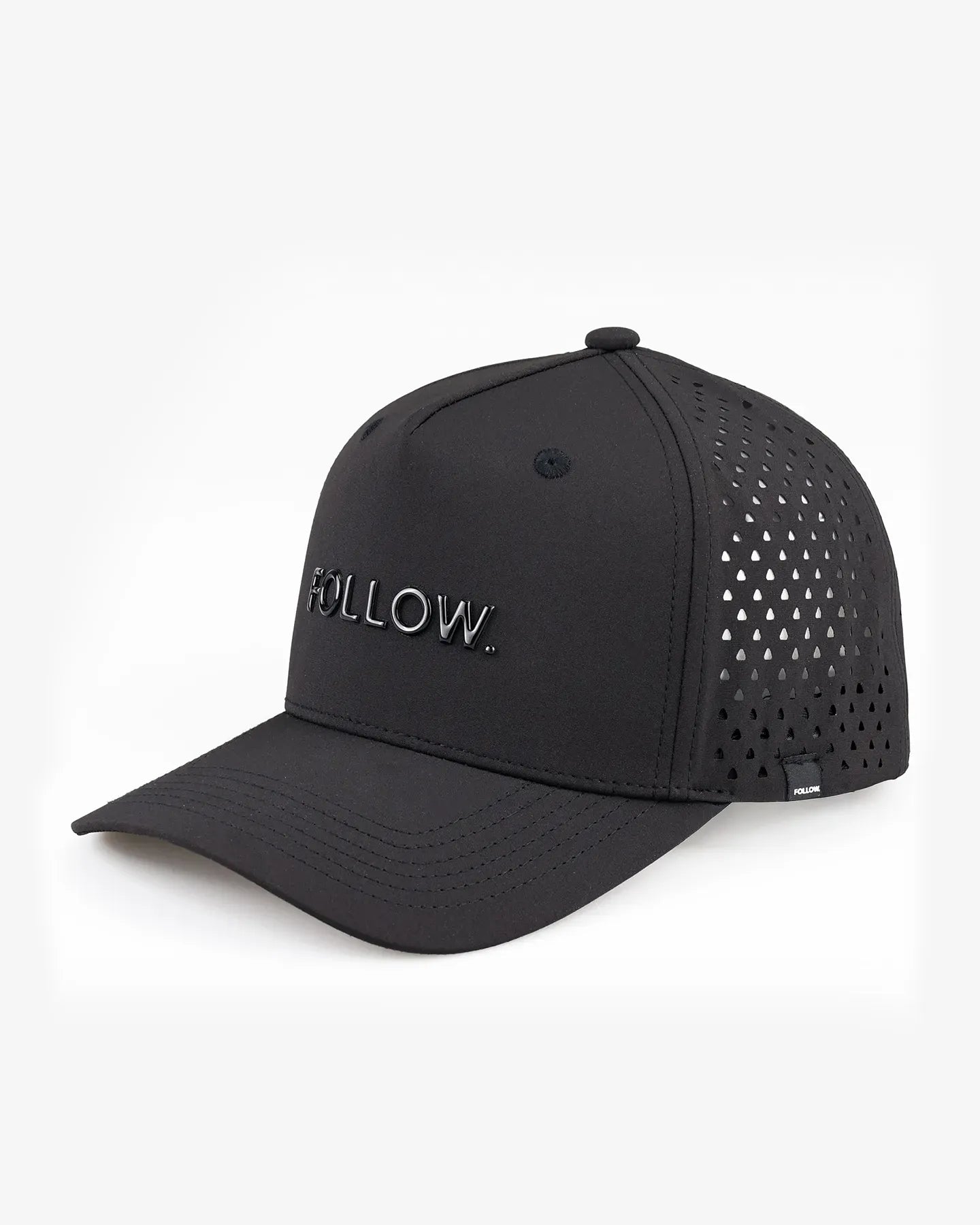 Follow Curved A-Frame Cap - Black-4
