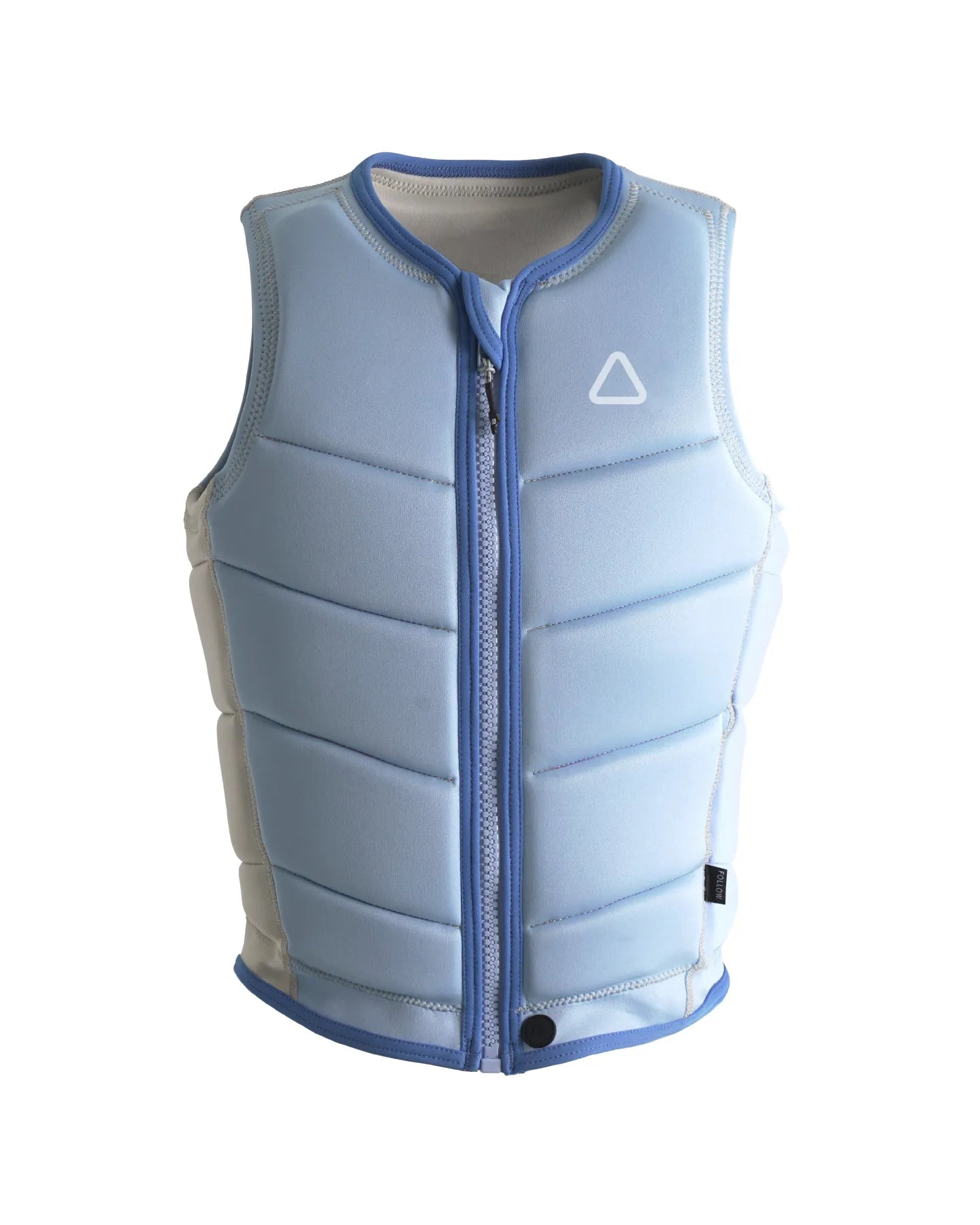Follow Vest CORP Ladies Pastel Blue