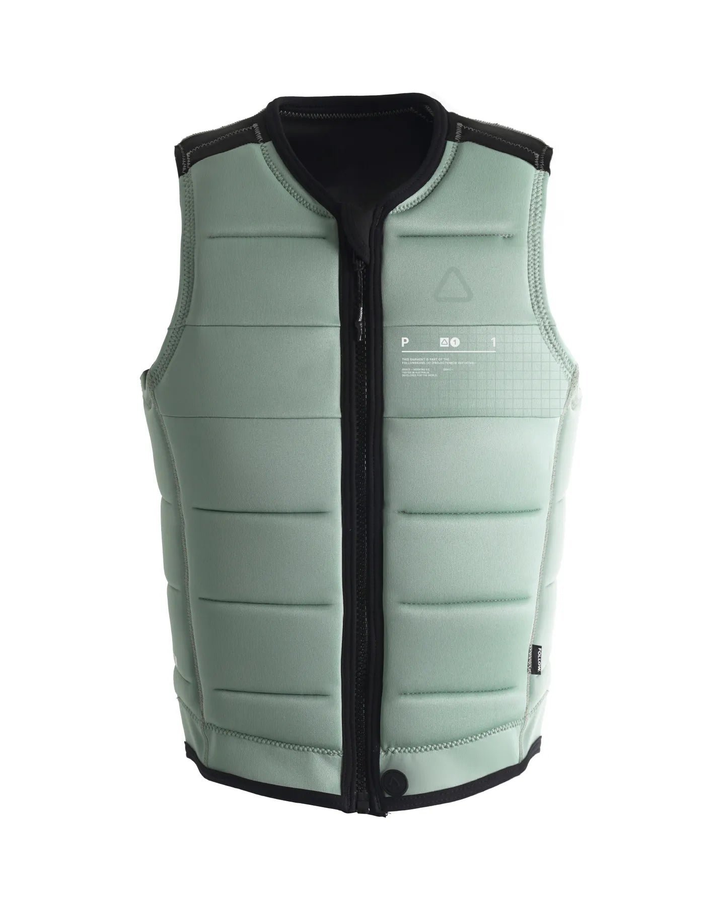 Follow Vest Project One  Mint