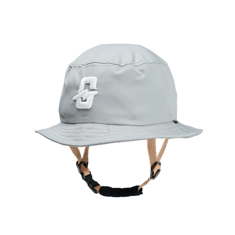 Bangproof Bucket Hat Helmet - Grey-1