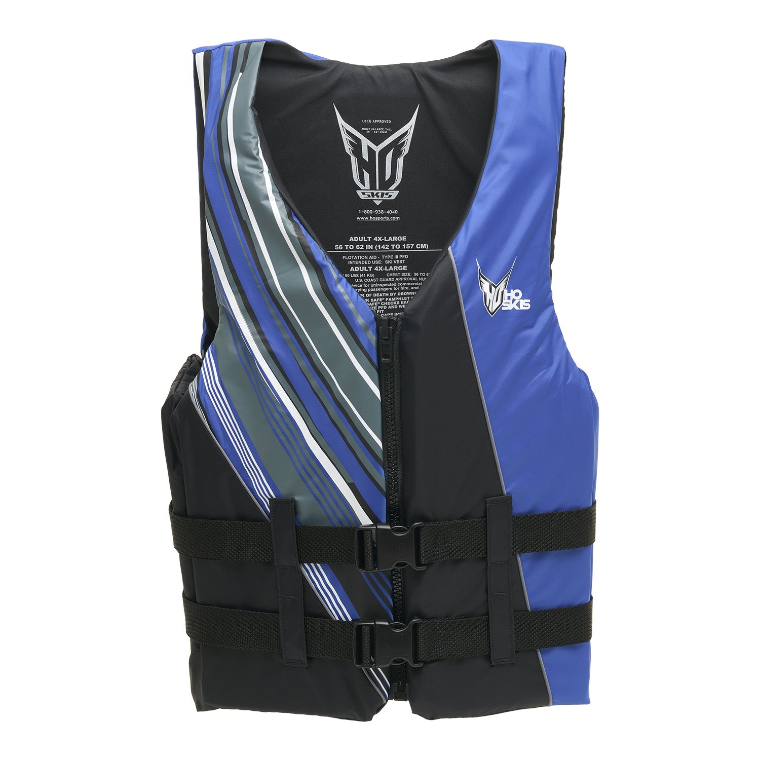 HO Mens Infinite Vest - Tall Blue-Black