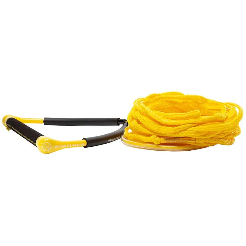 Hyperlite CG yellow wakeboard handle with POLY-e rope