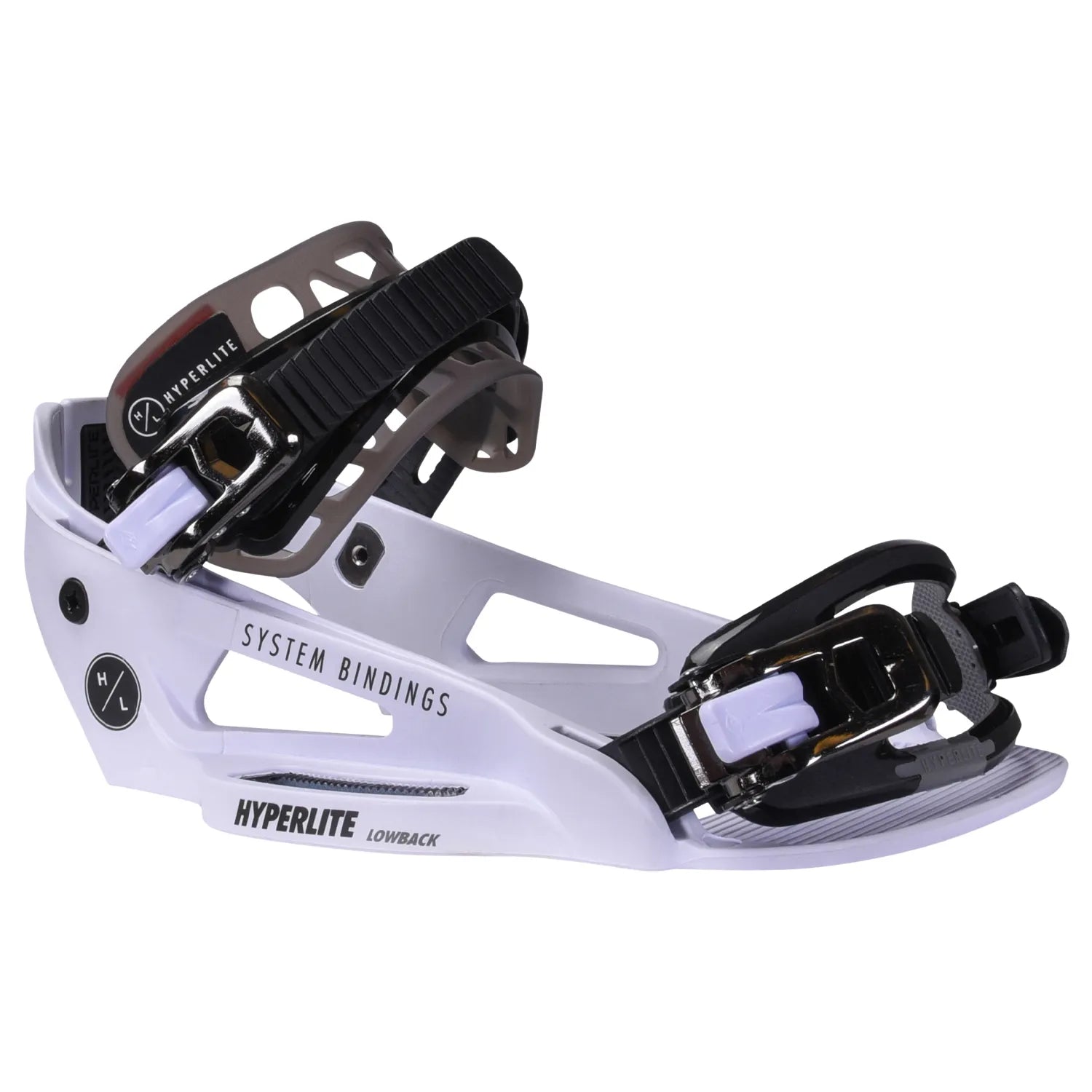 Hyperlite wakeboard binding SYSTEM LOWBACK - White 2024