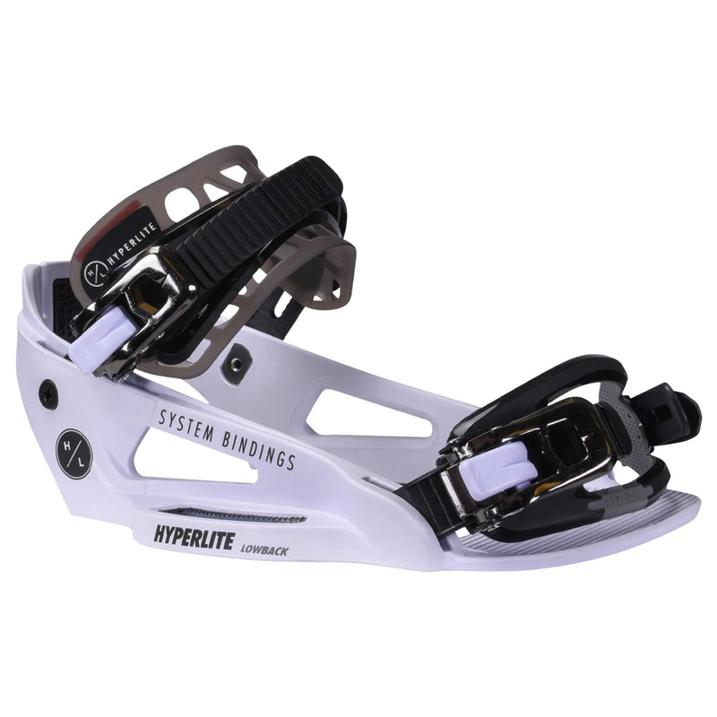Hyperlite wakeboard binding SYSTEM LOWBACK - White 2024