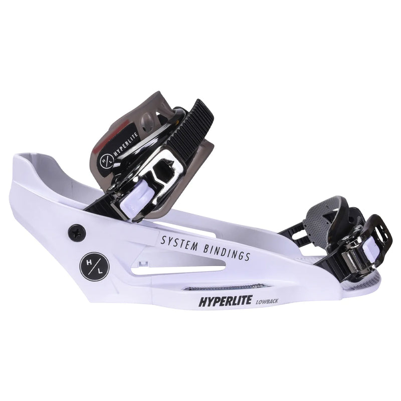 Hyperlite wakeboard binding SYSTEM LOWBACK - White 2024
