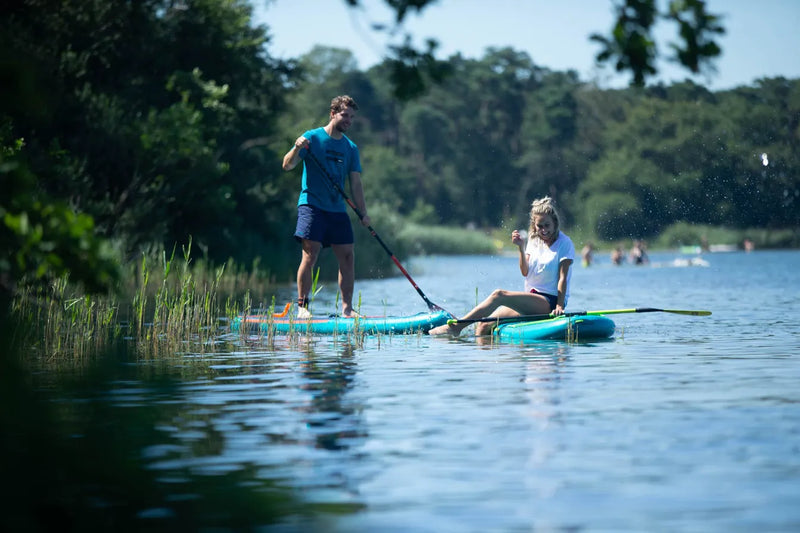 Durable and stable Yarra Teal inflatable paddleboard