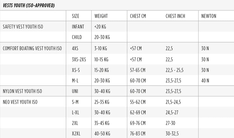 JobeVest_Youth_ISO size