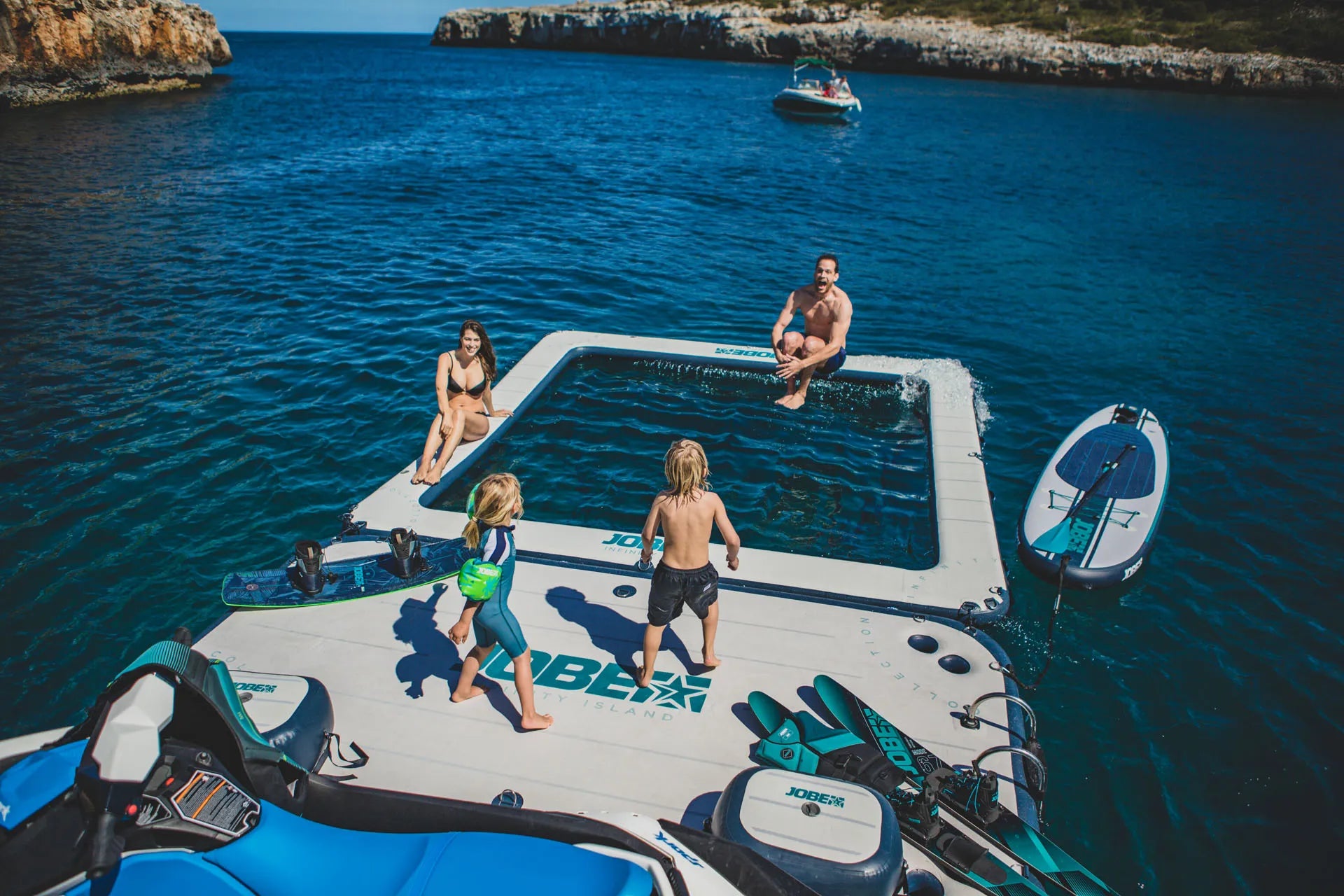 Jobe Infinity Island Inflatable Dock life 