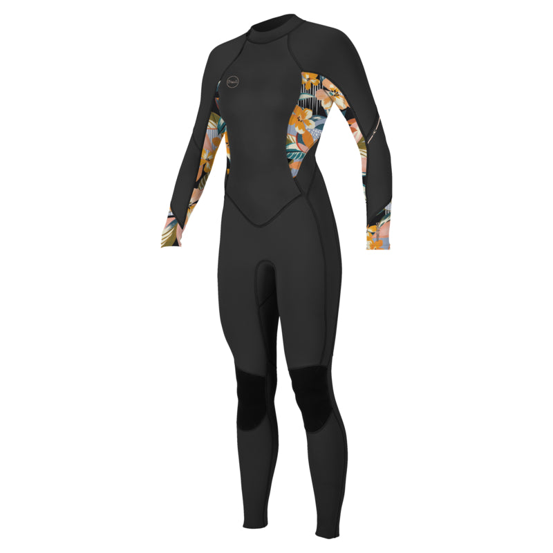 O’Neill Women’s BAHIA 3/2mm back zip FULL wetsuit-1