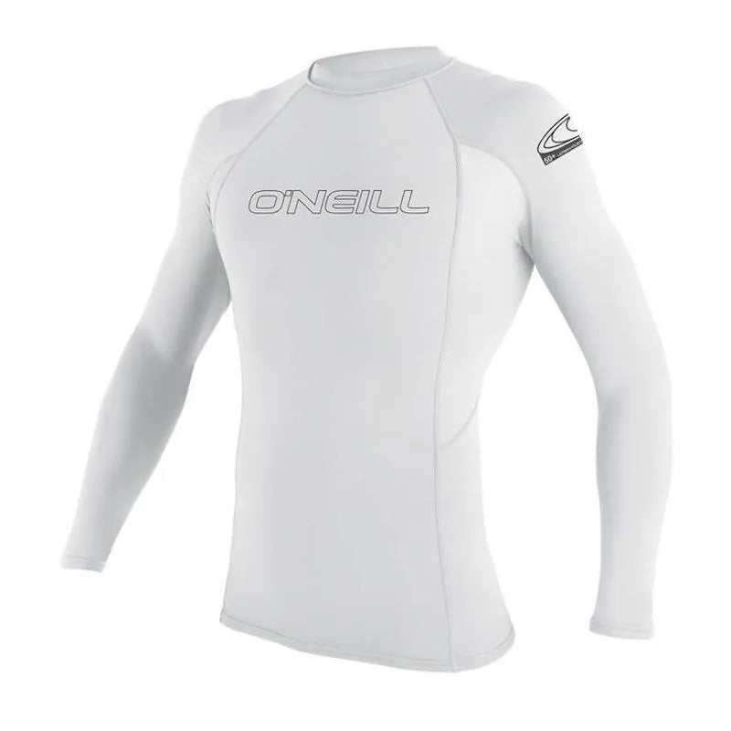 O’Neill BASIC skins L/S rash guard white