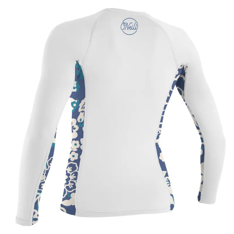 O’Neill SIDE PRINT L/S rash guard women