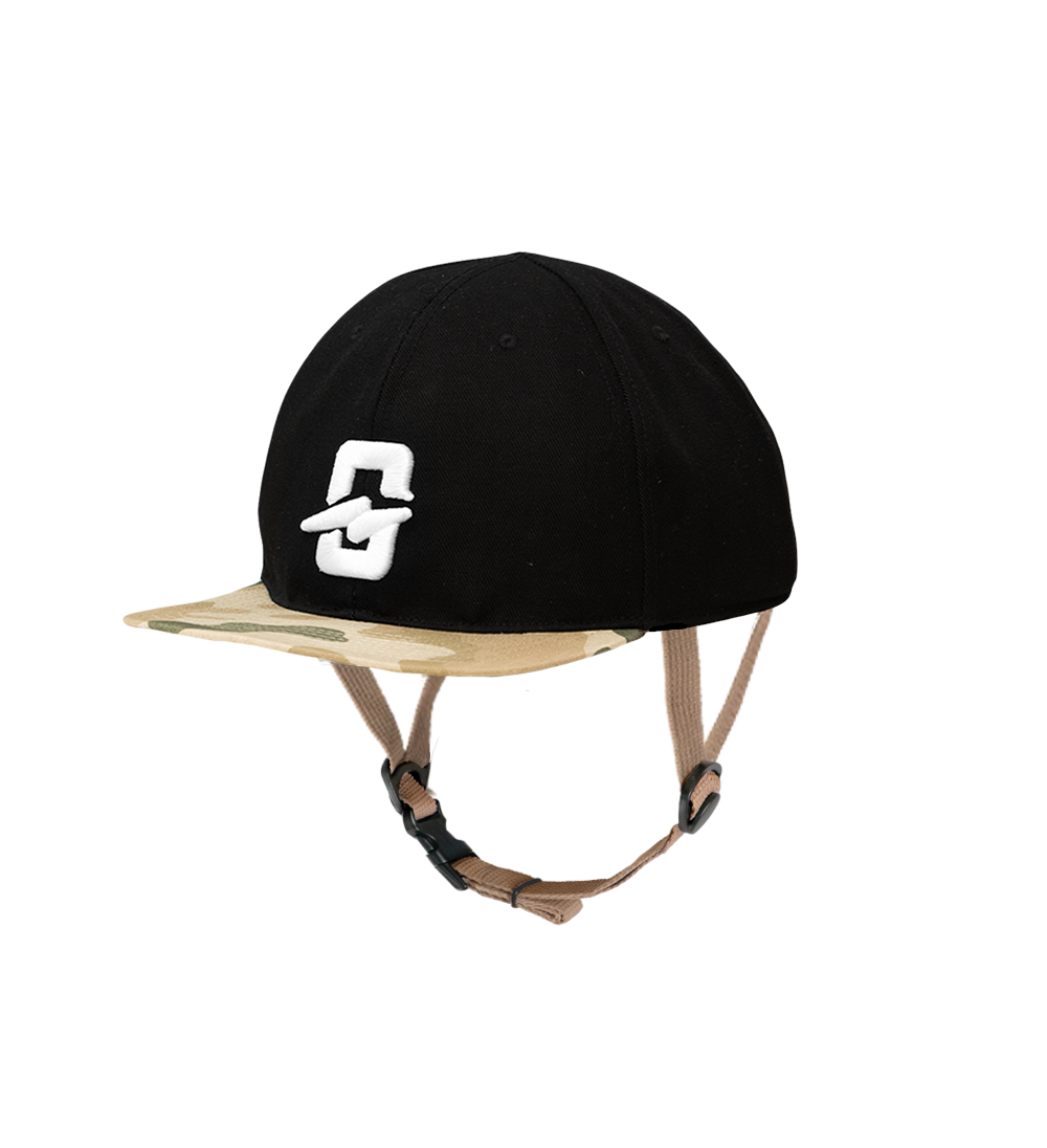 BANGPROOF SNAPBACK Helmet - Black/Camo-1