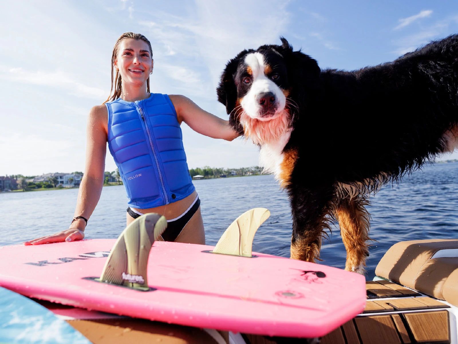 The beautiful Follow Total for Women is your new lifejacket on the water! Give it a try and get yours today from Weshbo!