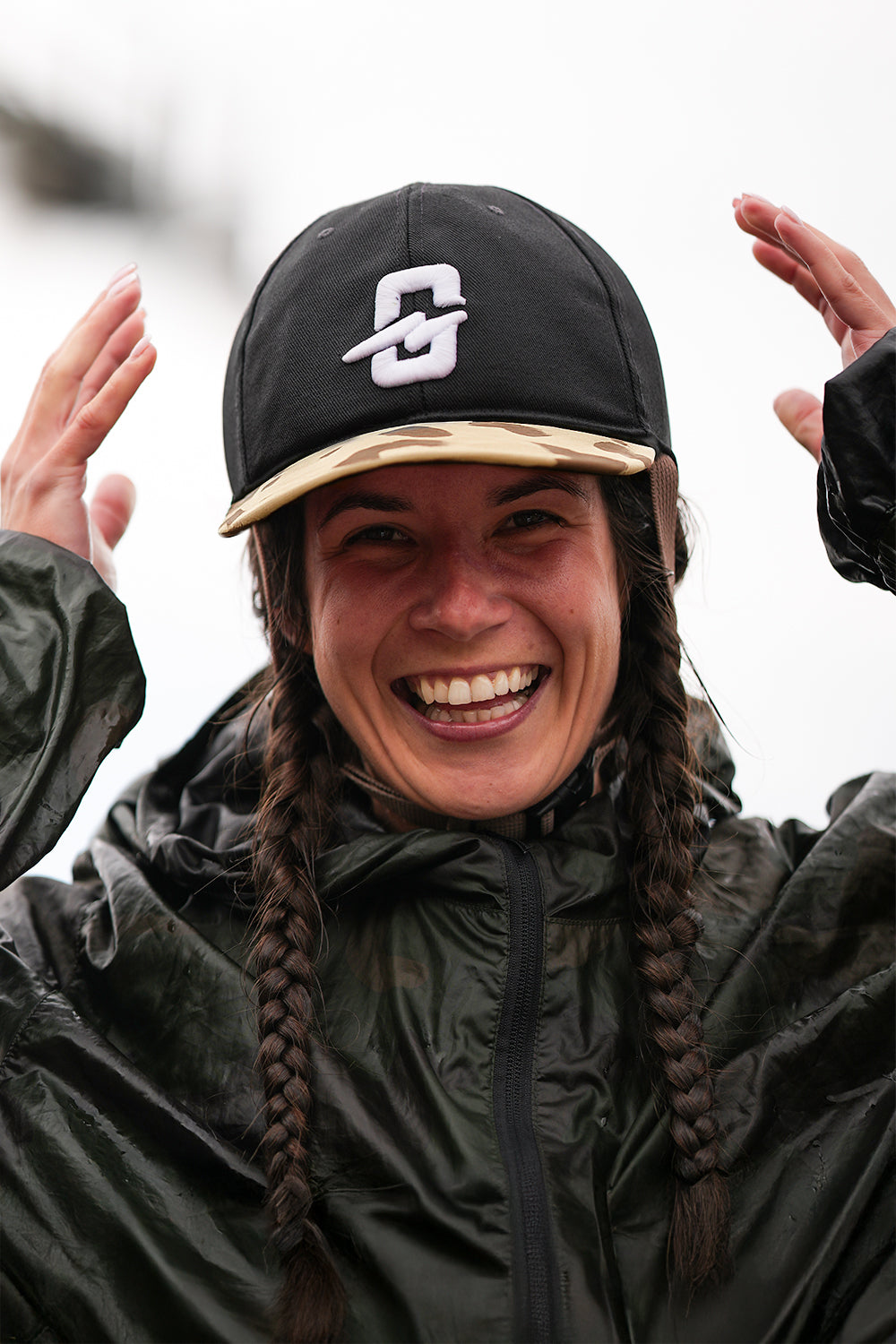 BANGPROOF SNAPBACK Helmet - Black/Camo-2