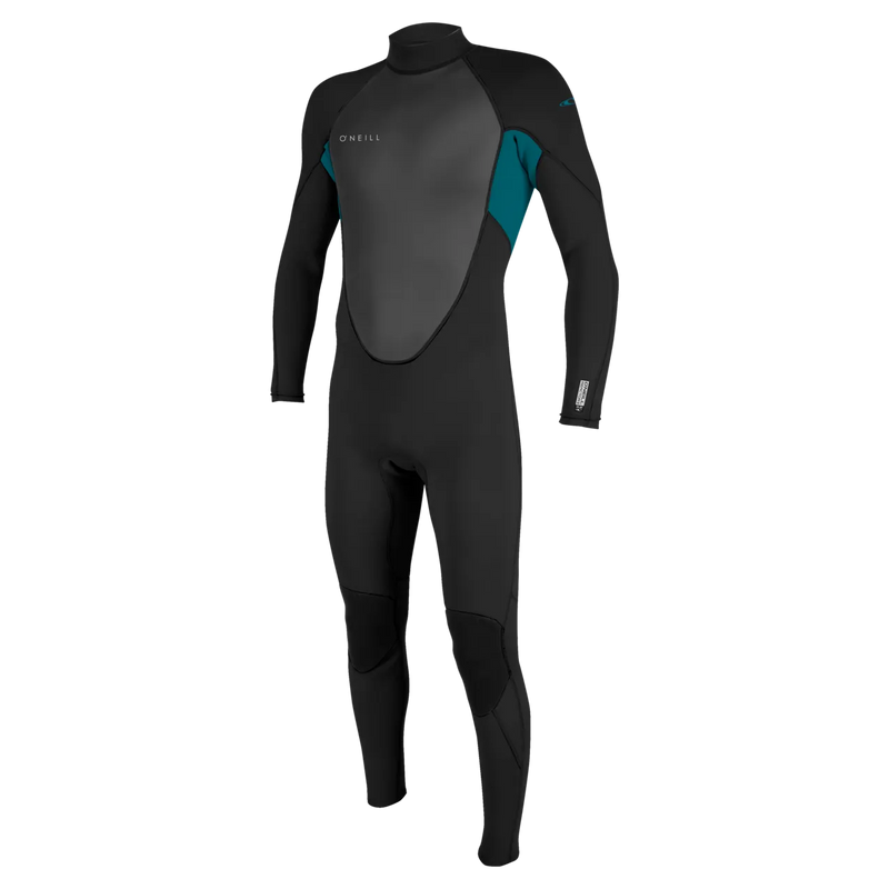 Durable O'Neill Reactor 3/2mm Back Zip Full Wetsuit for cold water 