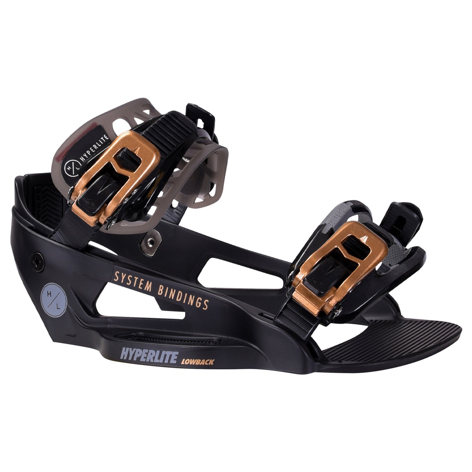 Hyperlite wakeboard binding SYSTEM LOWBACK - Black 2024