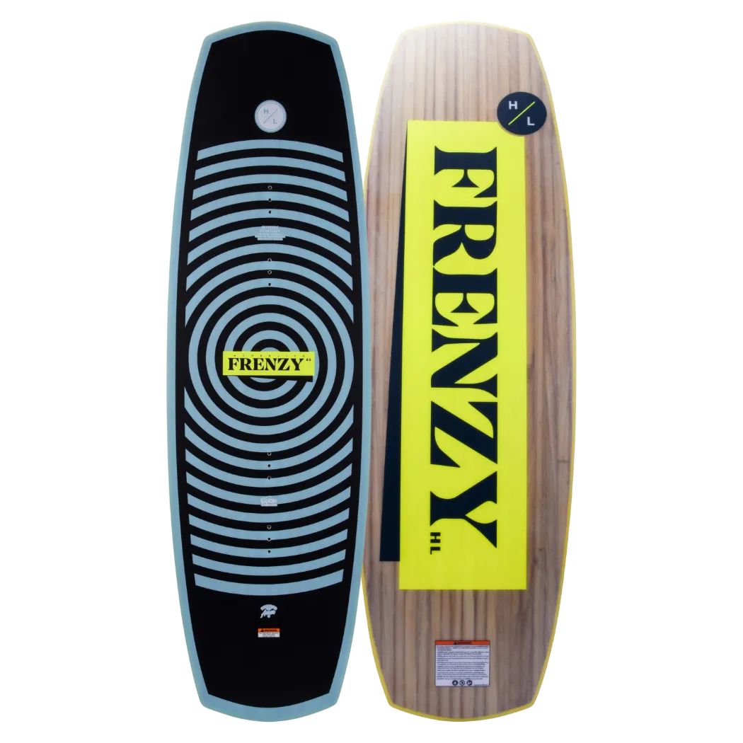 Hyperlite FRENZY 2025 wakeboard – high-performance freestyle board, available at Weshbo.