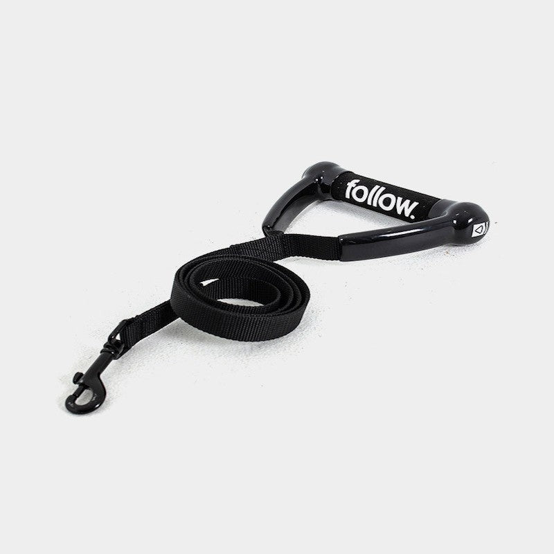 Heavy-Duty Black Dog Leash for Wakeboarders – Ideal for Walking, Training, and Outdoor Adventures