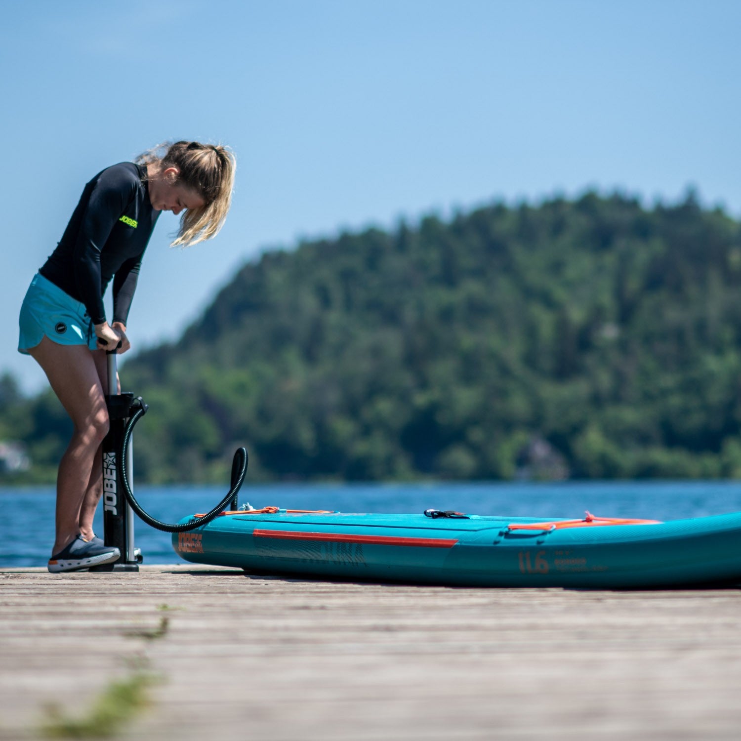 Premium Jobe Duna Teal SUP – built to last with 5-year warranty
