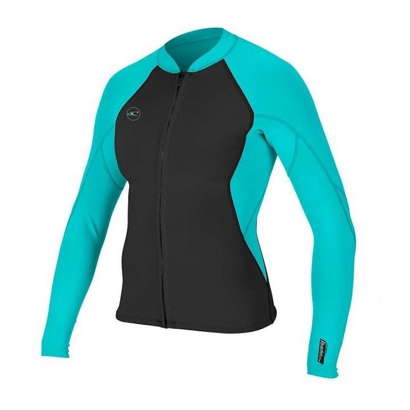 Durable O'Neill Women's Reactor 1.5mm Front Zip Jacket for mild water conditions