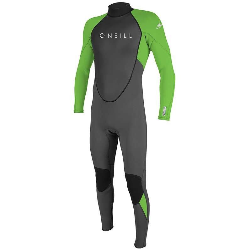 Durable O'Neill Reactor 3/2mm Back Zip Full Wetsuit for cold water conditions